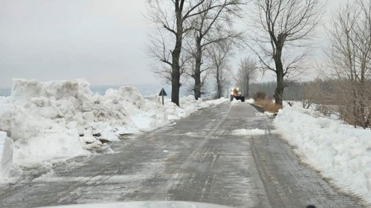 Precipitațiile abundente au blocat Drumul Județean 247 Iași – Dobrovăț