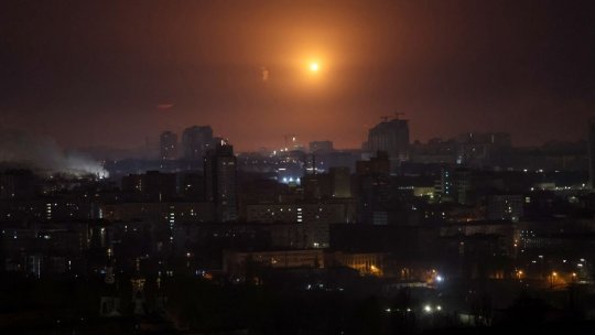 Război în Ucraina: Capitala Kiev, lovită de rachete ale invadatorilor ruși