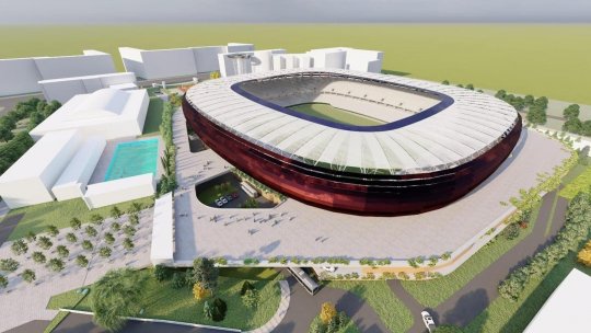 Viitorul Stadion al Clubului Sportiv Dinamo va avea 25.000 de locuri