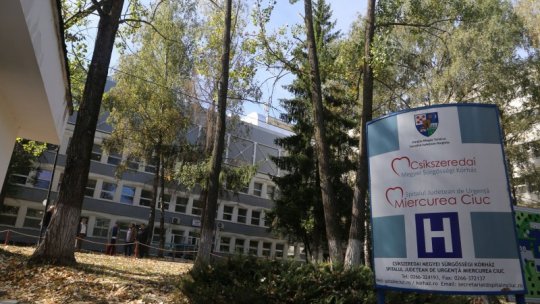 Programul de vizite al Spitalului de Urgență Miercurea Ciuc, modificat din cauza unui șantier