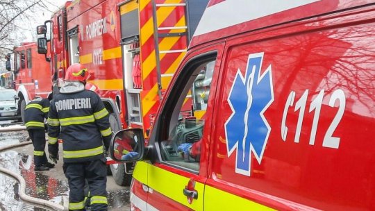 GORJ: Incendiu izbucnit la Spitalul Orășenesc „Sfântul Ștefan” din Rovinari