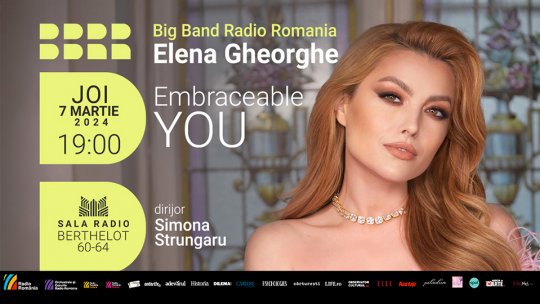 Elena Gheorghe sărbătorește la Sala Radio 20 de ani de carieră