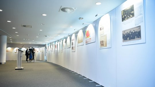 Exhibition at the European Parliament on Romania's Treasure held by Russia