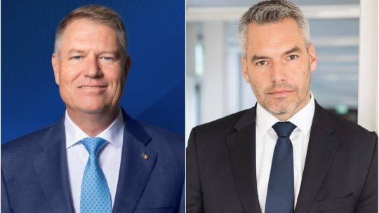 Cancelarul Austriei, primit de președintele Iohannis la Palatul Cotroceni