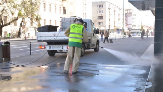 BRAȘOV: Municipalitatea a dat startul curățeniei de primăvară