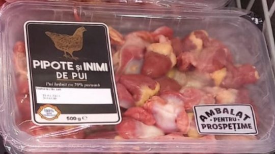 ANPC: Carne de pui cu Salmonella retrasă de la vânzare în mai multe zone din țară