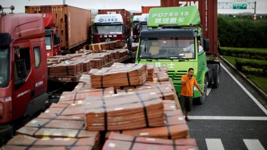 Rusia și China ar fi găsit o metodă de a fenta sancțiunile occidentale în comercializarea cuprului