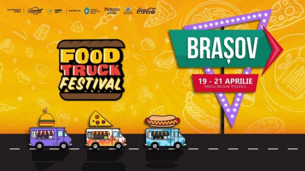 BRAȘOV: Începe „Food Truck Festival” în acest weekend