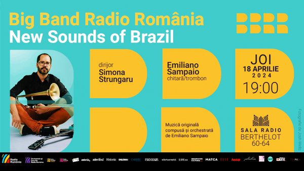 Emiliano Sampaio aduce "New Sounds of Brazil", pe scena Sălii Radio