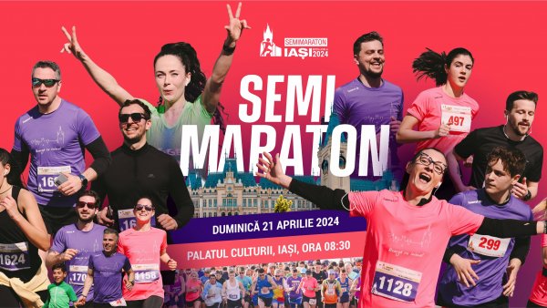 Semimaratonul Iași, pe 21 aprilie