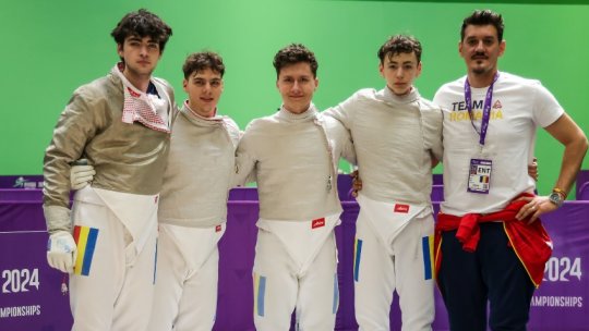 Junorii României, vicecampioni mondiali la sabie