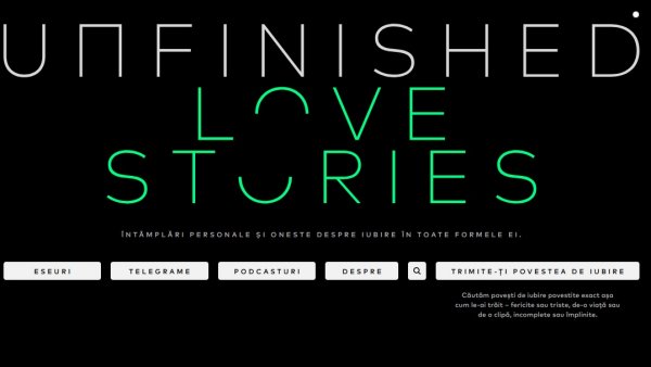 Unfinished Love Stories: Platformă online cu povești reale de iubire, în toate formele ei