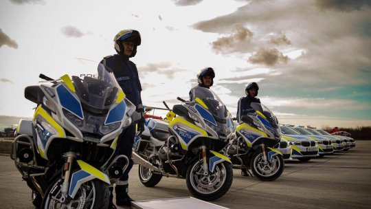 Echipaje de poliție rutieră română și bulgară vor dirija traficul pe perioada Paștelui