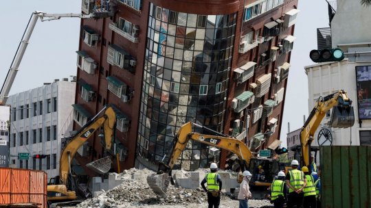 TAIWAN: Continuă operațiunile de salvare după cutremurul de 7,4 | VIDEO