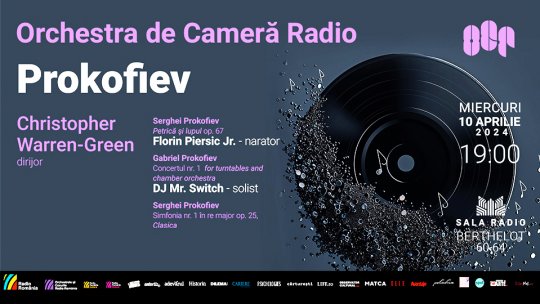 Premieră în România: concert pentru DJ și orchestră de cameră, pe scena Sălii Radio