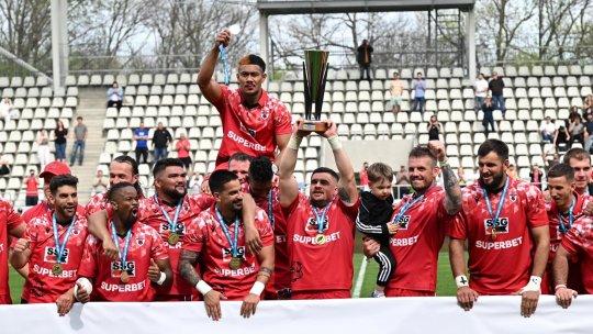 CS Dinamo Bucureşti a câștigat Cupa României la rugby | VIDEO