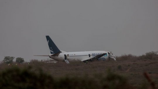 Un avion care a aparținut TAROM a ratat decolarea de pe pista aeroportului din Dakar