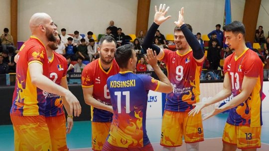 Volei masculin: România a învins Azerbaidjan în primul meci din Golden League