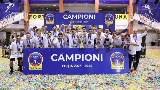 CS United Galaţi rămâne campioană la futsal
