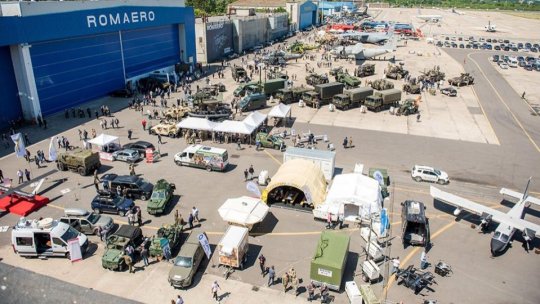 Expoziția "Black Sea Defence and Aerospace", deschisă pentru public la Romaero Băneasa