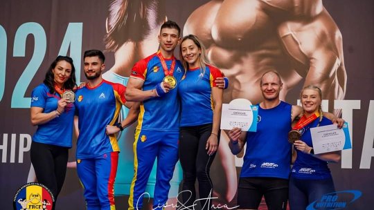 România păstrează titlul de campioană europeană la culturism şi fitness