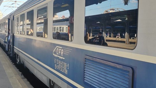 Tren defectat pe ruta Pitești - București Nord