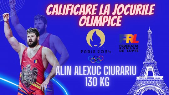 Luptătorul Alin Alexuc-Ciurariu, al 83-lea sportiv român calificat la Jocurile Olimpice