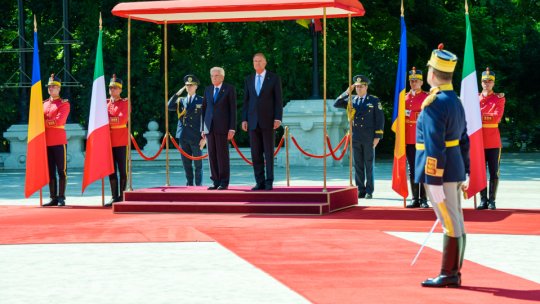 Sergio Mattarella susține că Italia ține foarte mult ca România să adere pe deplin la Schengen