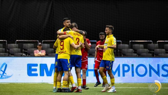 Minifotbal: România învinge Polonia și se califică în optimile Campionatului European | VIDEO