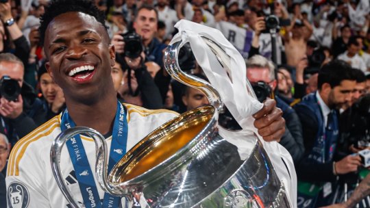 Liga Campionilor: Vinicius Jr, cel mai bun jucător al sezonului