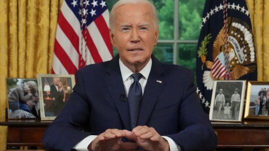 Joe Biden i-a îndemnat pe americani din Biroul Oval să evite violența politică și să protejeze democrația