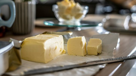 Unt făcut din aer în loc de lapte, noutate alimentară. „Are un gust foarte bun”