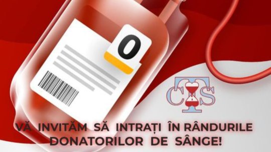 NĂVODARI: Campania „Donează sânge, fii eroul cuiva!”, pe 3 august