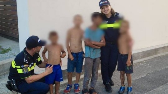 CONSTANȚA: Au fost găsiți teferi cei 4 copii care au plecat de acasă de câteva zile