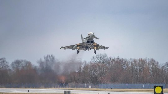 Mai multe avioane de vânătoare ale NATO, ridicate de la sol după interceptarea unei aeronave rusești