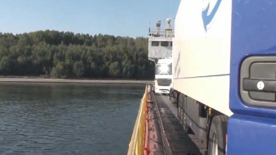 MAE: Transportul cu feribotul la punctul de frontieră Oryahovo - Bechet, suspendat