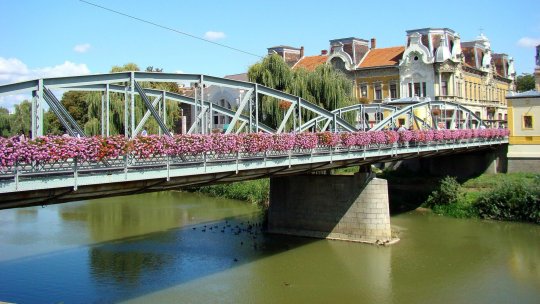 TIMIȘ: Lucrările de reabilitare a Podului de fier din Lugoj, reluate când vremea va fi prielnică