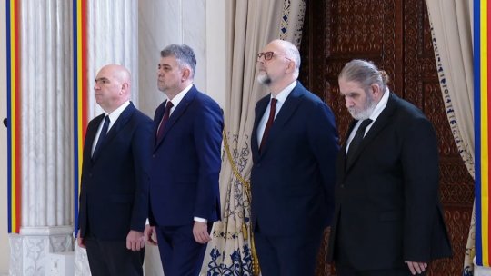 Liderii coaliției de guvernare, în prima ședință din noul an
