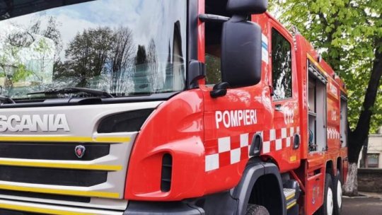 BUCUREȘTI: Incendiu la subsolul unei clădiri pe Calea Plevnei. Degajări mari de fum în Sectorul 6