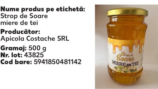 Miere contaminată cu un antibiotic cu efecte adverse grave, retrasă din mai multe magazine din țară