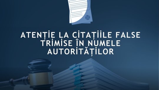 Avertisment DNSC: Tentativă de fraudă prin apeluri false în numele unor instituţii sau autorităţi