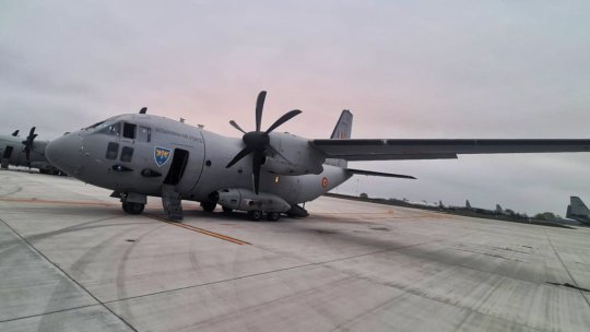 MApN: O aeronavă militară română a transportat pacienți din Fâșia Gaza în Norvegia