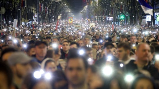 Consiliul Europei, îngrijorat de escaladarea tensiunilor din Serbia. „Le solicităm autorităților să evite violența”