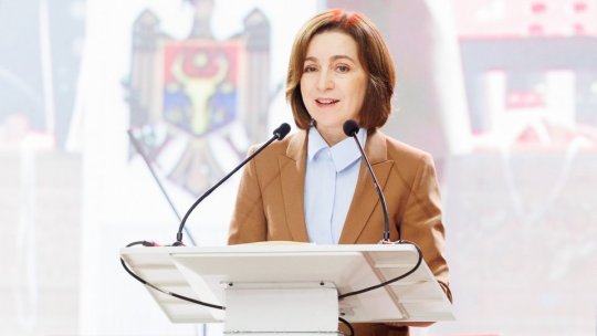 Maia Sandu, după victoria lui Nicuşor Dan la alegerile prezidențiale: „Mergem împreună cu încredere pe drumul european”