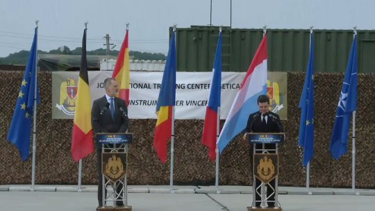 Președintele Nicuşor Dan, alături de Regele Spaniei, la Cincu: Împreună vom face Europa mai sigură