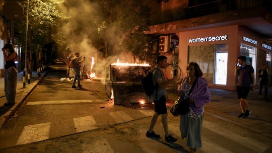 MAE: Atenționare de călătorie în Serbia, în contextul unor proteste de amploare