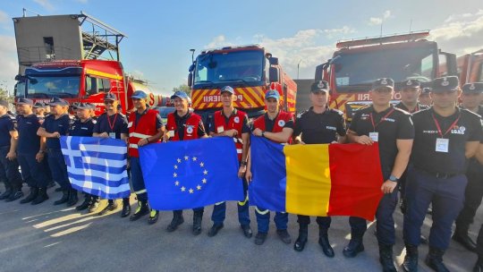 Pompier român aflat în misiune în Grecia: Reacția localnicilor este impresionată