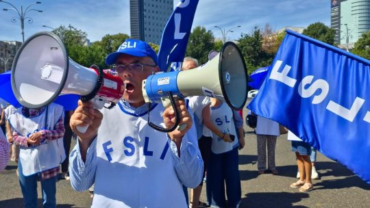 Înaintea marșului de stradă din prima zi de școală, FSLI face apel la solidaritatea cadrelor didactice