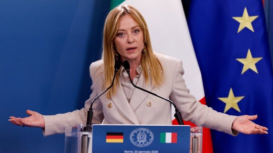 Italia: Un heruvim de pe o frescă din Roma a stârnit controverse, pentru că ar semăna cu Giorgia Meloni. Reacția premierului | FOTO