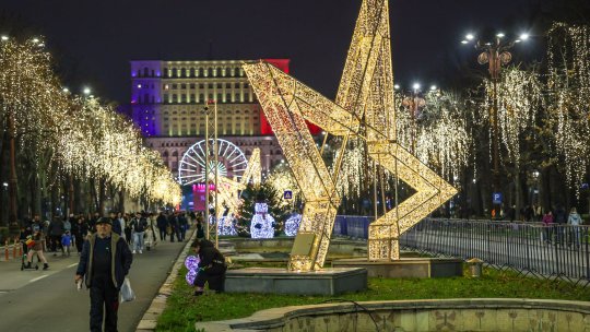 București: Iluminatul festiv va rămâne aprins până pe 12 ianuarie